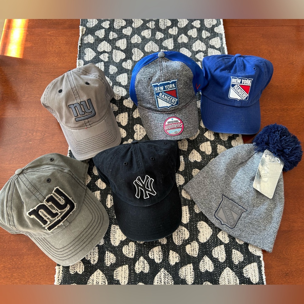 New York Sports Team Caps Collection